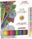 Creioane Colorate Alpino Cutie de Carton Set 24 Culori Alpino Color Experience Premium