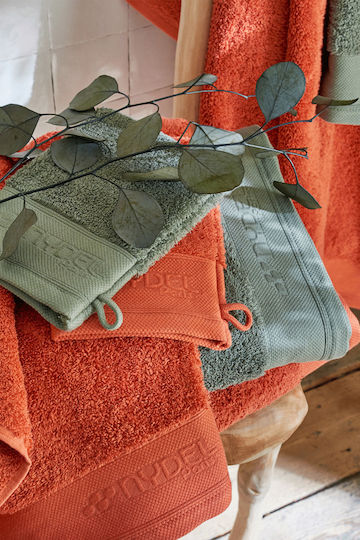 Nydel Paris 21 X 15 Cm Organic Bath Glove Extra Soft Thick Organic Cotton 700 G/m² Nd3372360 Khaki