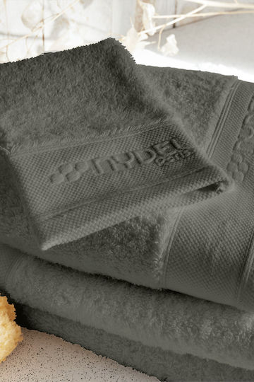 Nydel Paris 21 X 15 Cm Biologischer Handschuh Bad Exzellent Weich Dick Organische Baumwolle 700 G/m² Nd3372360 Graues