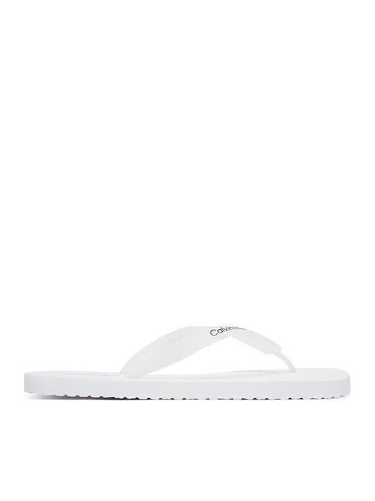 Calvin Klein Ανδρικά Flip Flops Λευκά