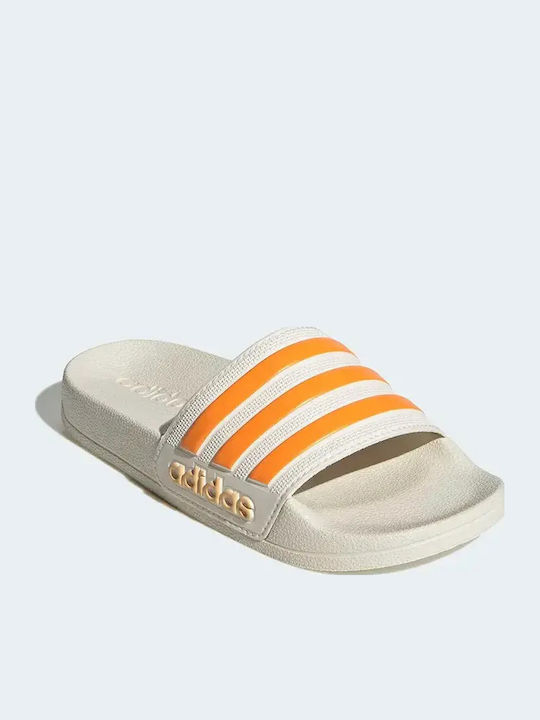 Kinder Flip-Flops Beigen Adilette Shower