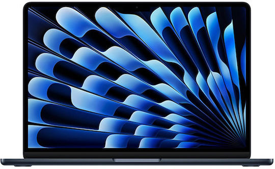 Apple MacBook Air 13.6 Zoll IPS Retina Display (M5-10-Kern/16GB/512GB SSD/8-Kern-GPU) mit 70-Watt-Laptop-Ladegerät Mitternacht (Tastatursprache Internationales Englisch)