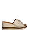 Summer Women's Platforms in White Slipper Style