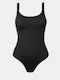 Black One Piece Swimsuit
