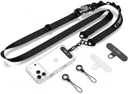 Tech-protect C9s Rope Crossbody Black
