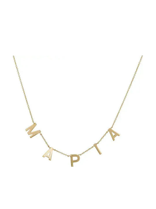 Necklace From 14K Gold