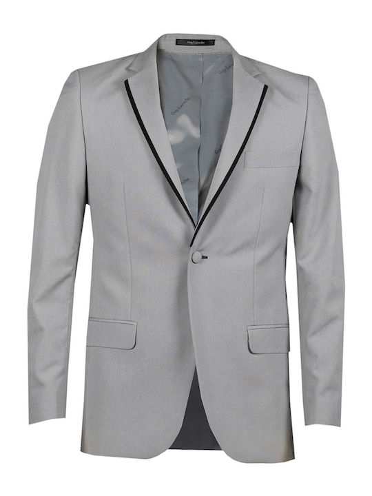 Men's Groom's Suit with Vest Gray Arzan
