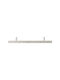 X-IT Furniture Handle Made of Metallic in Silver Colour with Hole Centers 96mm