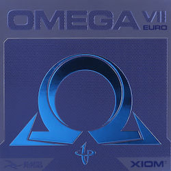 Xiom Omega Vii Euro Cauciuc Pentru Rachetă Ping Pong Negru