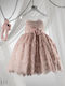 Vinteli Rosa Taufkleid für Mädchen
