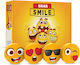 Radiere Silka Box Pentru Creion Fără Reziduuri 36 Bucăți/Ambalaj Silka Smile Formă Rotundă Design Asortat