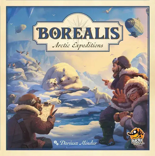 Επιτραπέζιο Παιχνίδι Borealis: Arctic Expeditions για 2-4 Παίκτες 10+ Ετών BAE-R01-EN (EN) Lucky Duck Games