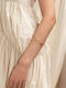 Late Again Women's Bracelet Made of Gold Plated Stainless Steel