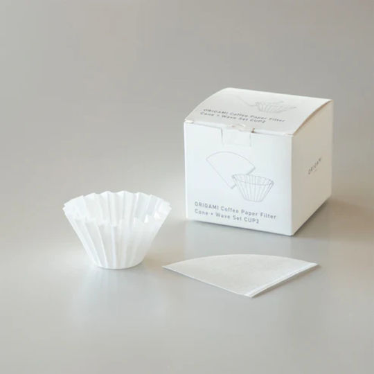 Paper Filters White Origami 4cups Set 50+50pcs