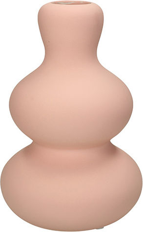 Decorative Vase Ceramic Pink Y19.7cm