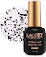 Luxorise Top Coat Flakesart Mat Negru Elegance ...