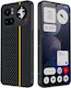 Carbon Fiber Rückseite Kunststoff Schwarz (Nichts Phone (4a) Pro)