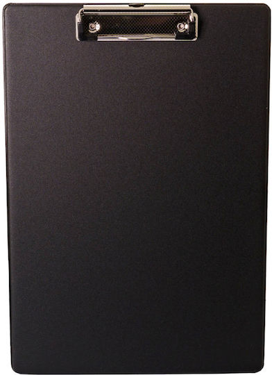 Optima Classic & Premium Simple A4 Clipboard Laminated Pp Optima Black