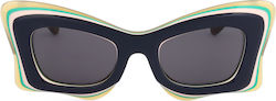Loewe Women's Sunglasses with Black Frame and Black Lens