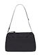 Fabric Women's Shoulder Bag Black
