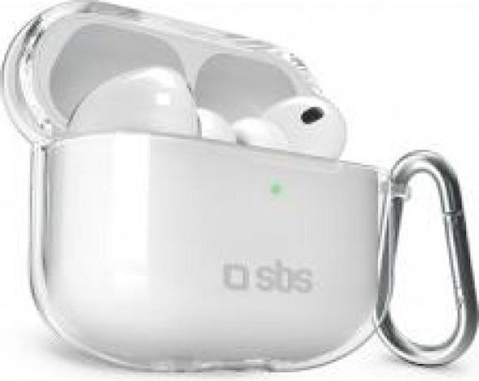 SBS Станция за зареждане в прозрачен цвят за Apple AirPods Pro 3
