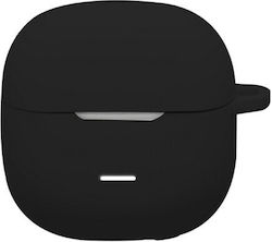Husă Din Silicon Cu Cârlig În Culoare Neagră Pentru Redmi Buds 8 Husă Din Silicon Cu Cârlig În Culoare Neagră Pentru Redmi Buds 8