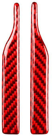 Lexus Is300 1999-2005 2 Pieces Set Type B Red Mirror Protection Sticker