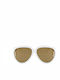 Loewe Women's Sunglasses With White Frame And Brown Lens