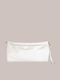 Celestino Γυναικεία Τσάντα Clutch Αποσπώμενο Λουρί Εκρού