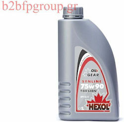Hexol Torsion Автомобилна Трансмисионна Масло за Ръчна Скоростна Кутия и Диференциал 75W-90 1л