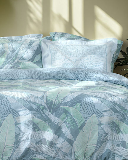 Nima Bahamas Set Pillowcases Oxford Blue 52x72cm