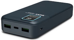 Port Designs 20000mAh Μαύρο