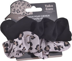 Λαστιχάκι Μαλλιών Scrunchy Λεοπάρ Take Care
