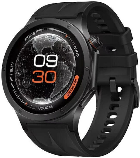 OnePlus Watch 4 Titanium 47mm Waterproof with Heart Rate Monitor Midnight