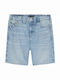 Kinder Shorts Bermudas Denim Blau