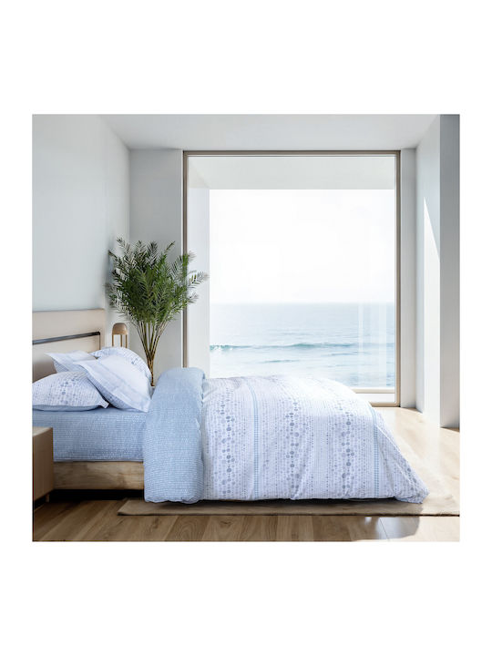 Nima Disaronno Set Double Coverlets Light Blue 220x240cm