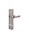 Metal Silver Middle Door Lever