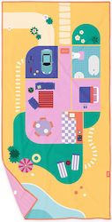 Quut Microfiber Towel Dollhouse 140x70 Cm Quut Microfiber Towel Dollhouse 140x70 Cm