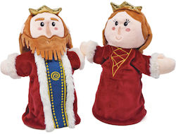 Svoora Handpuppen Doppelseitig König-Königin 25 cm Svoora Handpuppen Doppelseitig König-Königin 25 cm