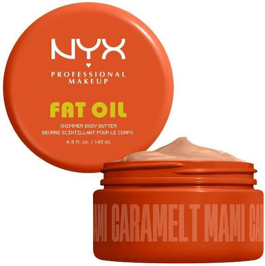 NYX Professional Makeup Caramelt Mami Butter Hidratant pentru Corp cu Unt de Shea 145ml