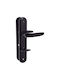 Metal Buton WC Negru