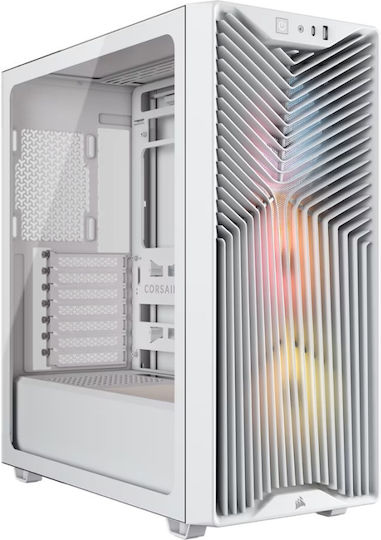 Corsair 3200D RS ARGB Gaming Midi-Turm Computergehäuse Weiß