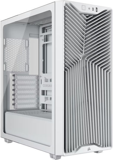 Corsair 3200D RS Midi Tower Κουτί Υπολογιστή Λευκό