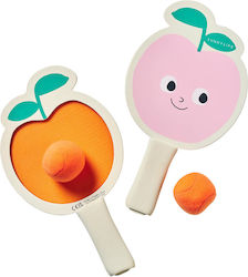 Sunnylife Ρακέτες Παραλίας Παιδικές Velcro Poppy Peach Multi 26180112