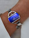 Storm Womens Watch Battery with Silver Metal Bracelet