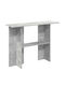 Wooden Console Table Gray Concrete L100xW30xH75cm