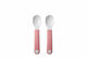 Mepal Baby Set with Spoons for 9+ Months Pink 2 Pieces