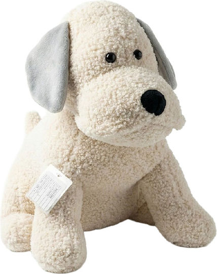 Door Stopper Dog Fabric Ecru 2 Pieces