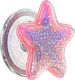 Popsockets Smartphone Popgrip Premium Magsafe Glitter Star Effect Pink