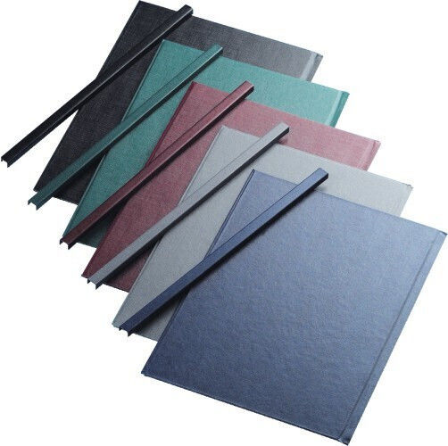 Opus Structură Metalică Consolidată Coloana Vertebrală A4 36-60 Pagini 7 Mm Set 10 Bucăți Legătorie Metalică Opus Bordeaux